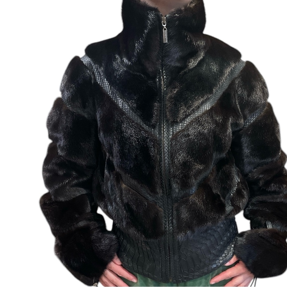 Mink fur jacket